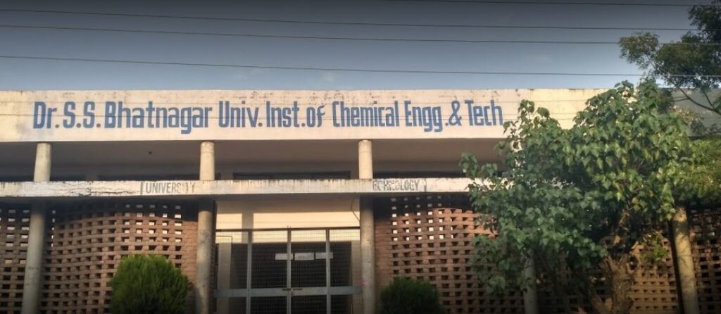 Dr. S. S. Bhatnagar University Institute Of Chemical Engineering & Technology